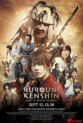 Lãng Khách Kenshin: Đại Hỏa Kyoto