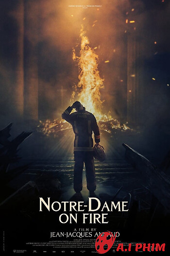 Notre-Dame On Fire